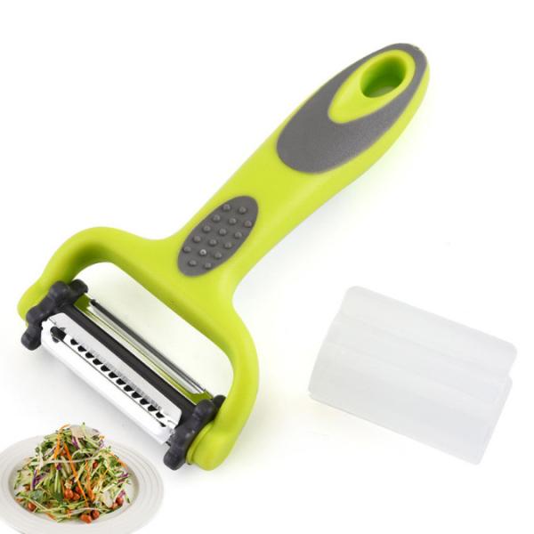 Quality Rotatable Stainless Steel Houseware Peeler 3 In 1 For potato Vegetable for sale