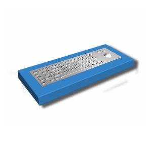 China Medical Grade IK07 IP65 Full Metal Mechanical Keyboard With Trackball on sale