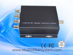  1x4 3G/HD/SD SDI distribution amplifier for 1ch sdi signal input and output 4 sdi signals Manufactures