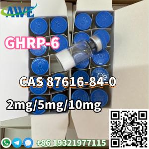 White high quality 2mg/5mg/10mg GHRP-6 CAS 87616-84-0 overseas warehouses Manufactures