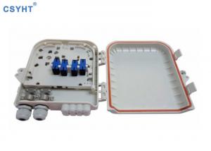 China FTTH Gpon Network 8 Cores Outdoor Terminal Box With 1X8 Fiber Optic PLC Splitter on sale