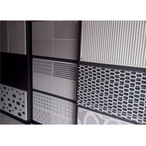  Antiwear Patterned Aluminium Perforated Plate Sheet Metal 4047 Practical Manufactures