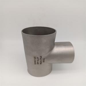 China Butt-Welding Steel Pipe Stainless Equal Tee Pipe Fittings Equal Round 90°Tee on sale
