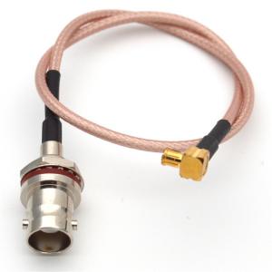 China Wireless Coaxial Jumper Cable MCX Male SMC 3ft RF Coax Adapter RG 178 1.13 Lmr400 on sale