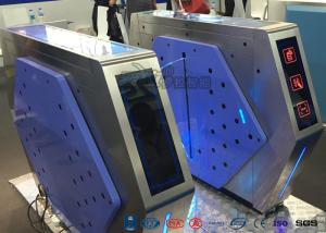  Access Control Automatic Flap Barrier Gate Walk Through Optical Turnstile Manufactures