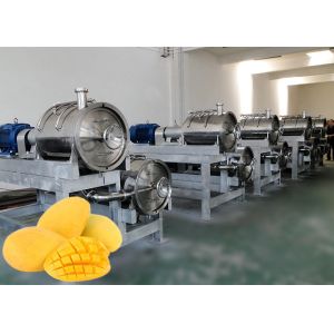 High Efficiency Mango Juice Processing Machine With Safety Protection Processing
