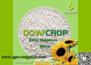  DOWCROP HIGH QUALITY 100% WATER SOLUBLE MONO SULPHATE ZINC 33% WHITE GRANULAR MICRO NUTRIENTS FERTILIZER Manufactures
