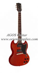 China 39" Electric Guitar -  "Gibson SG " style Solidwood matt color Rock Series AG39-SG2 on sale