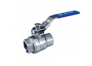 China 2 Inch Full Bore Reduced Floating Ball Valve Wafer Type DN100 on sale