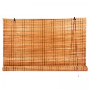  Hand Made 1.5m Height Natural Bamboo Roller Blinds Shade Solar Control Decoration Manufactures