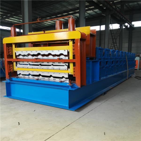 Three Layer Corrugated Roof Tile Roll Forming Machine Roof Panel Roll Forming Machine