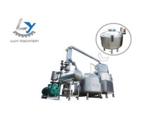 China Fry Sweet Peas Vegetable Chips Frying Machine Food Grade SS 304 Material on sale