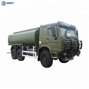  Capacity 20000L SINOTRUK HOWO 6x6 336hp All Wheel Drive Diesel Tanker Truck Manufactures