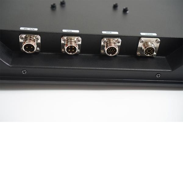 1500 Nits Anti Glare LCD Monitor 18.5" Capacitive Touch Screen IP67 Waterproof