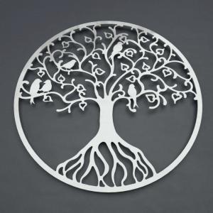  Modern Metal Wall Sculpture Tree Of Life Stainless Steel Hanging Wall Art Manufactures