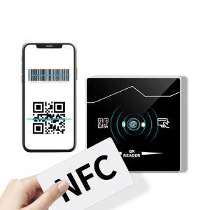  TCP IP RJ45 Network QR Code Scanner HTTP MQTT Modbus RFID QR Code System NFC 13.56Mhz IC QR Code Reader Access Control Manufactures