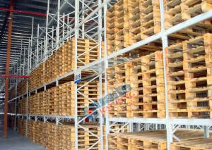  Blue Orange Industrial Galvanised Pallet Racking Shelves Material Handling Racks Manufactures