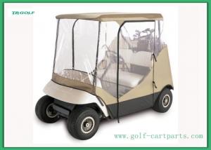  Universal Golf Cart Rain Cover For Clubs / Golf Cart Driving Enclosure Manufactures