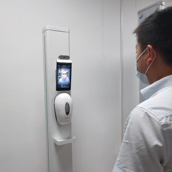 Safeagle Fever Screen Face Scan Body Temperature Detector With Digital Forehead Thermometer