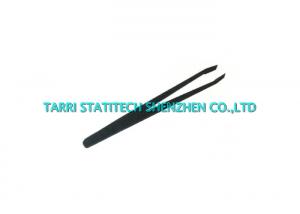  93301 ESD Tweezers Anti Static Plastic Flat Tip Tweezer 115mm Length Manufactures