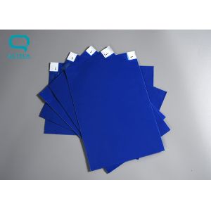 China Industrial Cleanroom Sticky Mats polyethylene film Blue 32 pcs / Sheets on sale