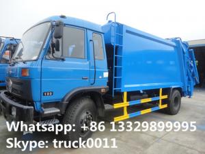  best price dongfeng 12cbm garbage compactor truck for sale,factory sale dongfeng refuse garbage truck for sale Manufactures