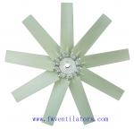 plastic fan blades for industrial axial ventilation fan