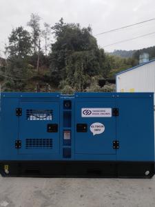  Standby Genset 44kVA 35kW Silent Diesel Genset Couple With Brushless Alternator Manufactures