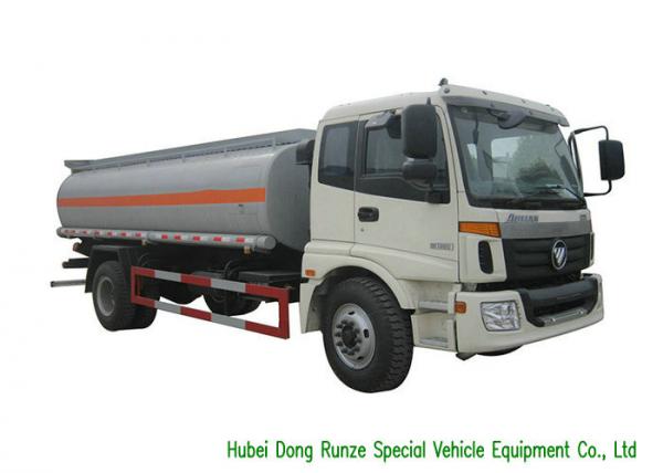 Quality FOTON AUMAN Fuel Delivery Truck With Stainless Steel Tank PTO Fuel Pump 12CBM for sale