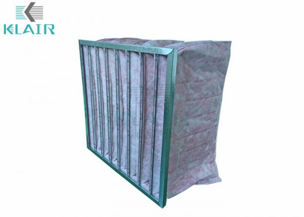 Quality Glass Fiber Bag Air Filters M5 M6 F7 Efficiency Industrial Application for sale