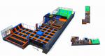 858M2 Commercial Amusement Trampoline Park with Climbing Wall/ Trampoline Park