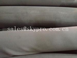 China Beige / black Foam Neoprene Rubber Sheet  good elasticity and heat insulation on sale