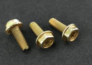  M5 Hex Washer Head Thread Forming Screws For Metal Sheets Steel Fastener Manufactures