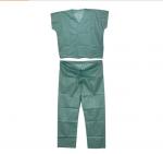 Single Use Medical Disposable Scrub Suits Protective Gowns Soft And Breathable