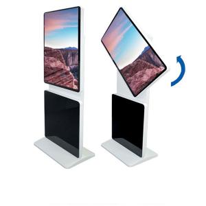  55 Inch PC Rotating Kiosk Display Touch Screen Aluminum Frame 178 Degree Viewing Angle Manufactures