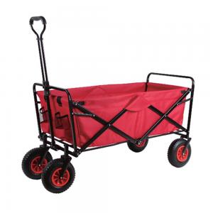  Convenient Beach Wagon with Ergonomic Handle and 7x1.75 Inch Wheels 101x51x108cm Manufactures