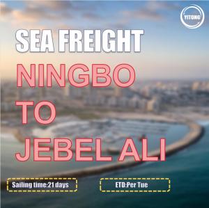  COSCO Liner International Sea Freight Companies From Ningbo To Jebel Ali UAE Manufactures