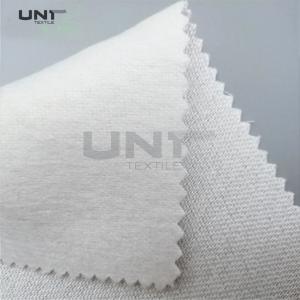  Single Side Brushed Woven Polyester Tie Interlining Fabric For Men Neck Tie Manufactures