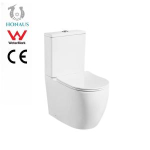  Siphonic P/S Trap Ceramic Two Piece Toilet Bowl Sanitary Ware WC Customized Manufactures