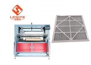 China CE 7.5KW Filter Paper Pleating Machine , PP Spun Filter Making Machine on sale