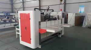  Semi - Auto High Speed Carton Box Making Machine Carton Stapler Machine Manufactures
