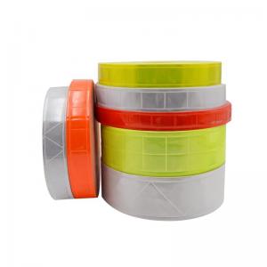  High Visibility Pvc Reflective Tape Iron On Hi Vis Reflective Tape For Clothing Crystal Heat Press Manufactures
