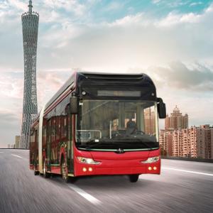 China ABS Tire Urban Zev Bus 45 Seat LiFePo4 New Energy City Tour Bus 18m on sale