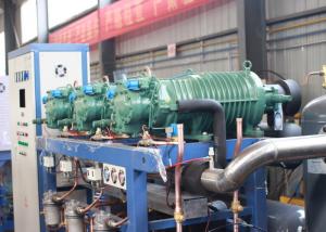  Parallel Air Cooled Screw Chiller , Semi-hermetic Industrial Water Chiller Manufactures
