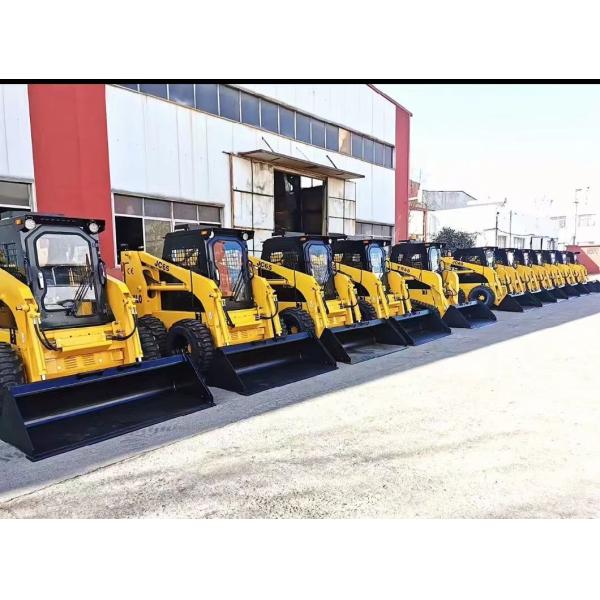 500kg 800kg 1050kg Cargadoras Compactas Minicargador Skid Steer Diesel Loader