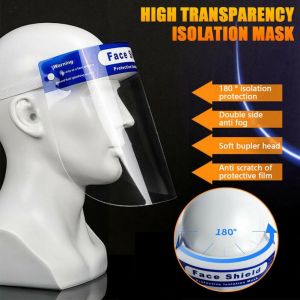  Disposable Transparent Face Shield Anti Saliva Simple Buckle Design Manufactures