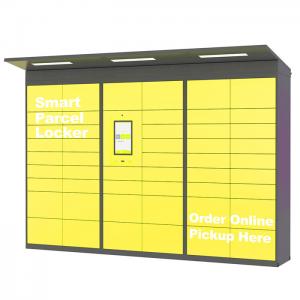 China Automatic Parcel Station Locker System With Custom Language For Courier Company Delivery on sale