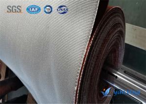  Acrylic Sealant Silicone Coated Fiberglass Cloth Fireproof Manufactures