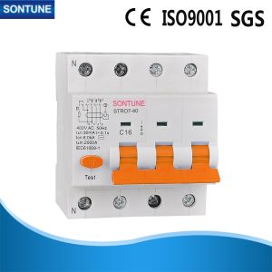 Buy cheap Electronic 6KA Residual Current Circuit Breaker With Overcurrent Protection 2P / from wholesalers