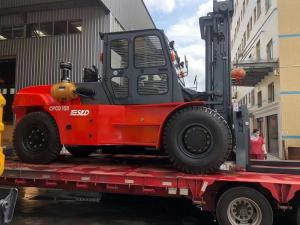  CPCD150 Industrial Fork Lift Truck With 15T Load Manufactures
